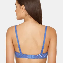 Rosaline by Zivame Blue Under Wired Padded T-Shirt Bra image 2