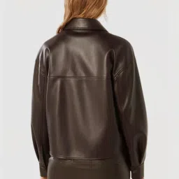 forever new Margot PU Shacket image 2