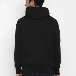 Royal Enfield Black Full Sleeves Hooded Sweatshirt image 2