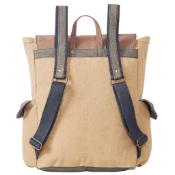 Mona B 18 Ltrs Beige Large Backpack image 3