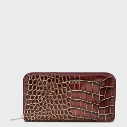 Caprese Faux leather Burgundy Women Wallet image 2