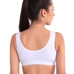 Floret Multicolor Non Wired Non Padded Sports Bra (Pack Of 3) image 3