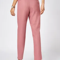 Annabelle By Pantaloons Red Polyester Slim Fit Casual Trousers image 2