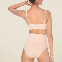c9 airwear C9 Beige Solid Shapewear Bottom image 2