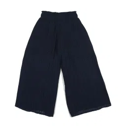 Allen Solly Junior Navy Solid Trouser image 2