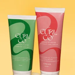 The Curl Co Set Of 2 Hydrating Curl Gel- 150 g & Softhold Curl Cream- 200 g-picture-8