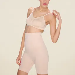 c9 airwear C9 Beige Solid Shapewear Bottom image 3