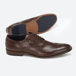 Allen Solly Men's Brown Brogue Shoes image 1