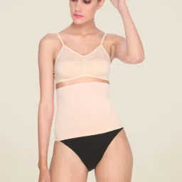 c9 airwear C9 Beige Solid Tummy Tucker Shapewear image 1