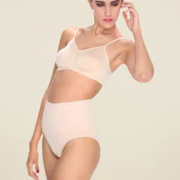 c9 airwear C9 Beige Solid Shapewear Bottom image 3