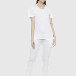 Vimal Jonney White Regular Fit Pajama Set image 1