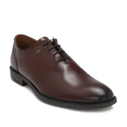 Van Heusen Men's Brown Oxford Shoes image 3