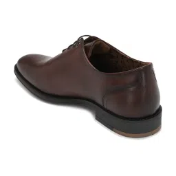 Van Heusen Men's Brown Oxford Shoes image 5