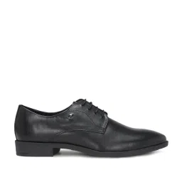 Van Heusen Men's Black Derby Shoes image 2