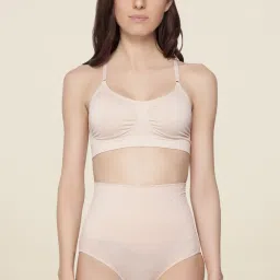 c9 airwear C9 Beige Self Print Shapewear Bottom image 1