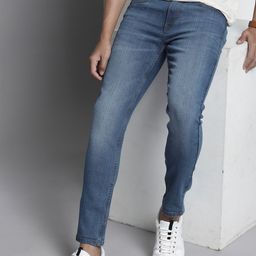 The Indian Garage Co Men Skinny Fit Heavy Fade Stretchable Jeans-picture-37