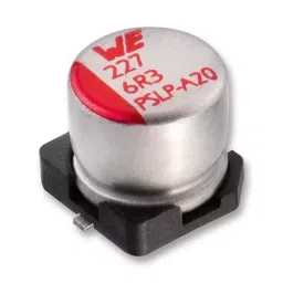 WURTH ELEKTRONIK Aluminium Polymer Capacitor, 390µf, 6.3V, 20%, 875105145011-picture-27