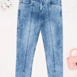Pantaloons Junior Girls Blue Jeans-picture-45