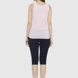 Vimal Jonney Pink Graphic Print Pajama Set image 2