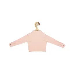 Allen Solly Junior Pink Solid Jacket image 2