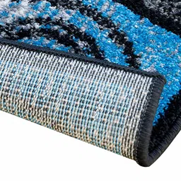 Sapana Carpet-Mats Black Geometric Polypropylene Carpet image 4