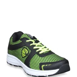 Duke Men's Black & Lime Green Running Shoes image 1