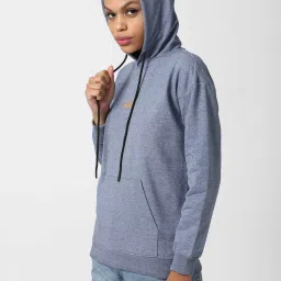 Forever 21 Blue Textured Sweatshirt image 3