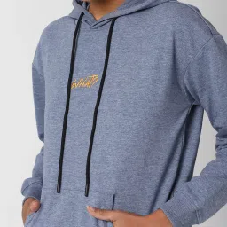 Forever 21 Blue Textured Sweatshirt image 5