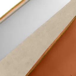 Gripp Luxury Premium Leather Laptop Sleeve Bag Case for Macbook & Laptop Upto 14 Inch - Brown image 4