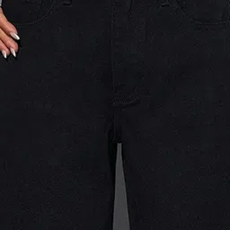 Kotty Women Jean Wide Leg High-Rise Stretchable Jeans image 5