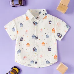Xsole Boys Printed Casual Shirt-picture-34