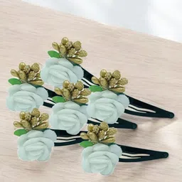 GADINFASHION Women Set of 6 Tic Tac Hair Clip-image-24