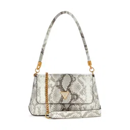 Guess Grey Multi Printed Annita Flap Shoulder Bag-image-78