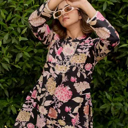 MIRCHI FASHION Printed Pure Cotton Long Sleeve Tunic & Trouser Co-Ords image 5