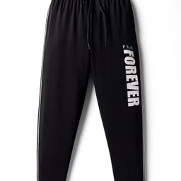 Taeko Single Jersey Knit Full Length Lounge Pant With Forever Print - Black-picture-15