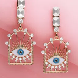 Bohey by KARATCART Contemporary Drop Earrings-picture-20