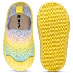 ONYC Mesh Detailed Colour Splash Designed Slip On Shoes - Yellow image 4