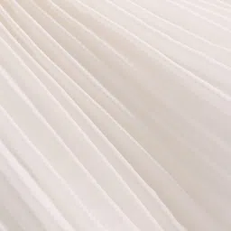 kookie kids india Kookie Kids Georgette Woven Half Sleeves Party Frock With Floral Applique - White image 4