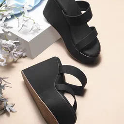 Try Me Party Wedge Sandals image 1