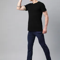 TOM BURG Men Solid Regular Fit Track Pants image 3