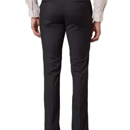 Raymond Black Slim Fit Trousers image 2