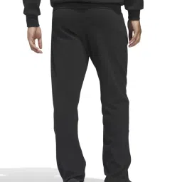 Adidas Originals Black Regular Fit Sports Trackpants image 2