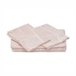 RRC Beige & Grey Abstract Printed Cotton 152 TC King Bedsheet Set 2.74 m x 2. 74 m image 5