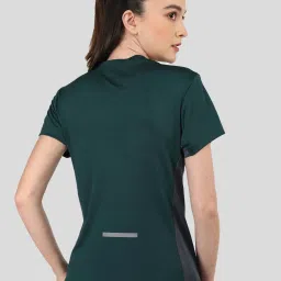 Chkokko Green & Grey Plain T-Shirt image 2