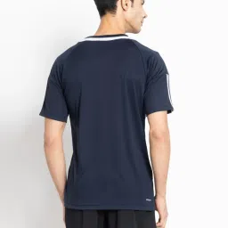 Adidas Blue M SERENO 3S T-Shirt image 2