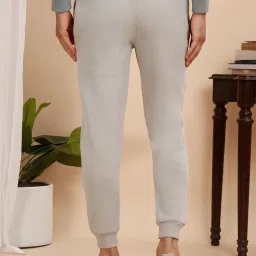 Sweet Dreams Grey Cotton PolyblendTrackpants image 2
