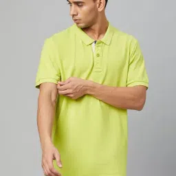 Club York Light Green Regular Fit Polo T-Shirt-picture-34
