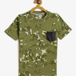 Duke Kids Olive Camouflage T-Shirt-picture-21