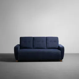 Sleepyhead Yolo Berry Blue Fabric 3 Seater Sofa image 2