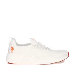 U.S. Polo Assn. Men's LEBRON 3.0 Off White Casual Sneakers image 2